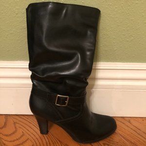 Black Arizona Heeled Boot